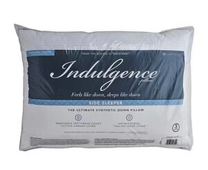 Indulgence Down Alternative Side Sleeper Pillow White Standard/Queen